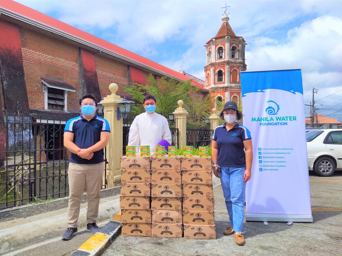 Lola Remedios Products distributed by Manila Water Foundation